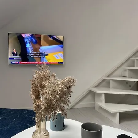 アパート Komfortowe Mieszkanie Z Antresola I Tarasem *